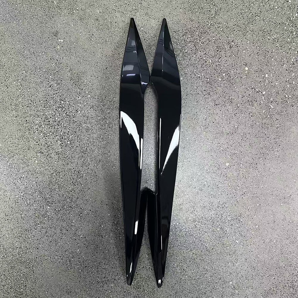 Car Eyebrow Eyelids For Audi A4 S4 2020-2024 Not Standard ABS Gloss Black Head Lamp Decoration Protection Cars Accessories - Image 5