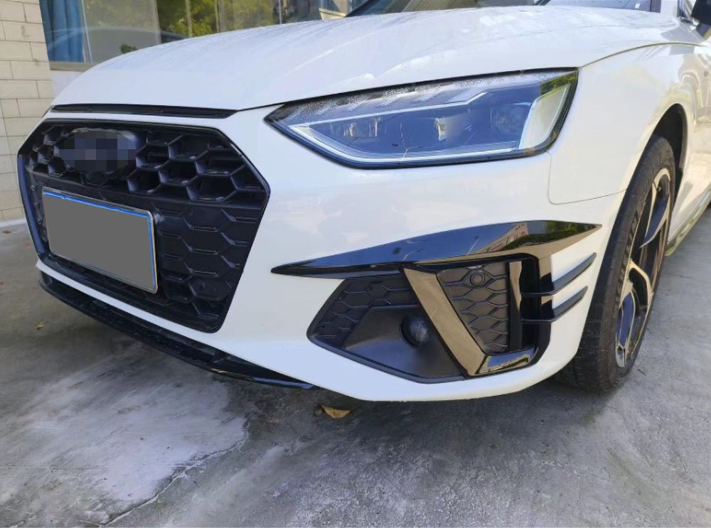 ABS Front Bumper Air Vent Outlet Fender Cover Trim For Audi A4 S4 2020-2024 Not Standard - Image 4