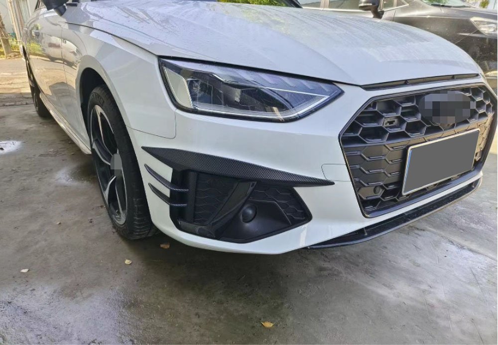 Car Eyebrow Eyelids For Audi A4 S4 2020-2024 Not Standard ABS Gloss Black Head Lamp Decoration Protection Cars Accessories - Image 4