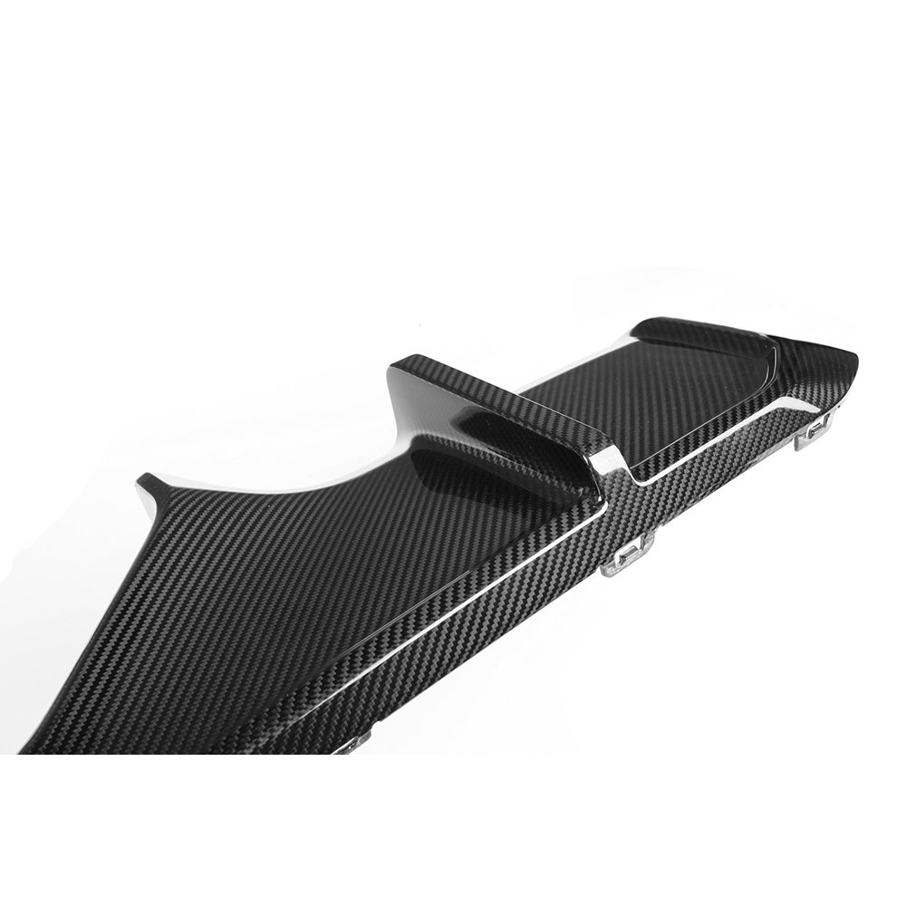 Dry Carbon Car Rear Bumper Lip Spoiler Diffuser With Splitters Body Kits For BMW 3 4 Series G80 G82 G83 M3 M4 2021 UP - Image 4