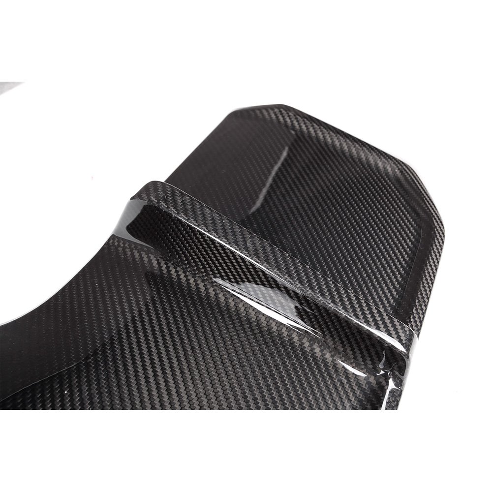 Dry Carbon Car Rear Bumper Lip Spoiler Diffuser With Splitters Body Kits For BMW 3 4 Series G80 G82 G83 M3 M4 2021 UP - Image 6