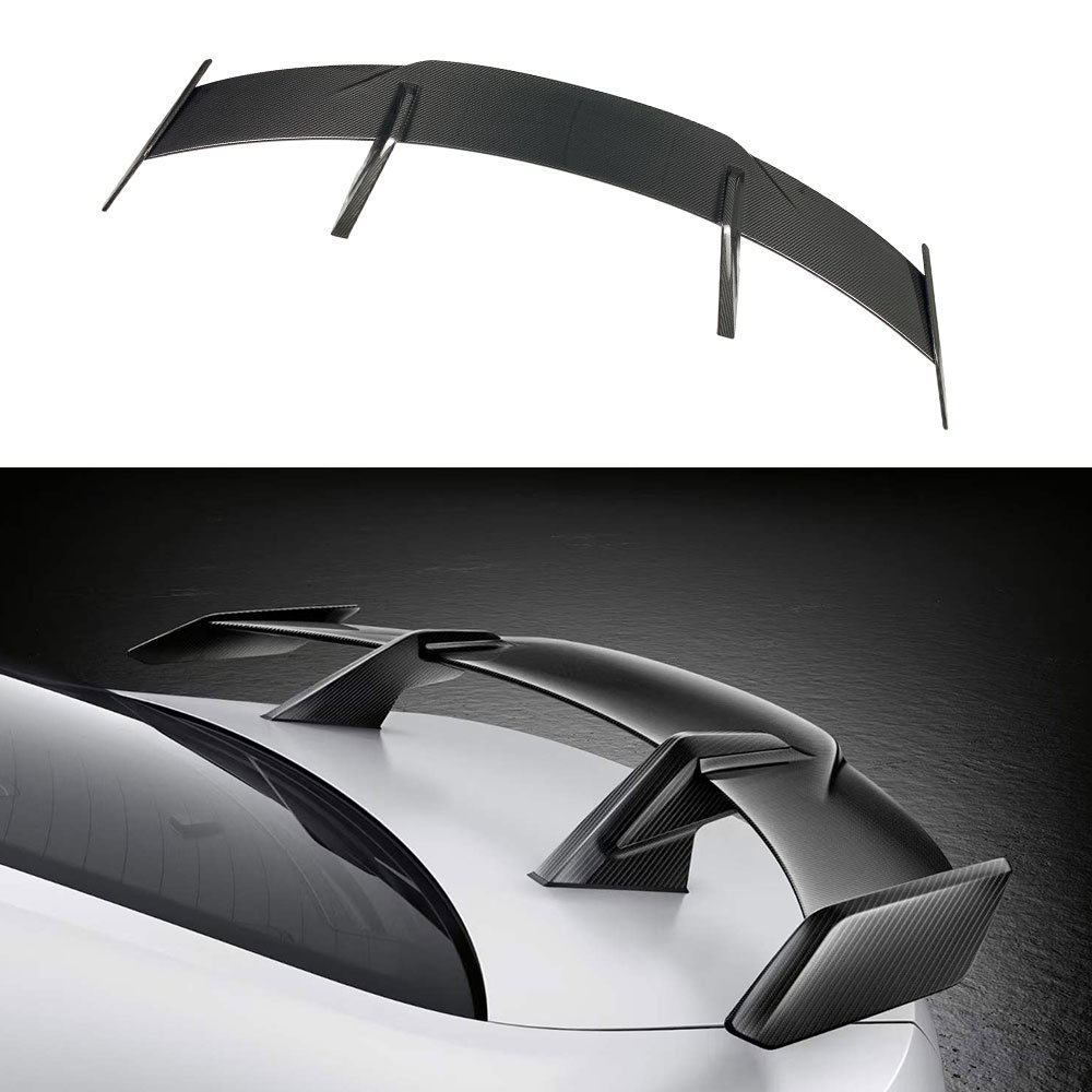 Dry Carbon Rear Boot Wing Trunk Spoiler for BMW M1 M3 M4 M5 M6 G22 G23 G80 G82 G14 F32 F36 2021+ - Image 2