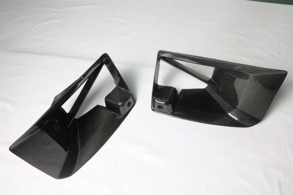 Dry Carbon Fiber Front Bumper Air Vent Trim Splitters for BMW 2 Series M2 G87 2 Door 2023 + - Image 2