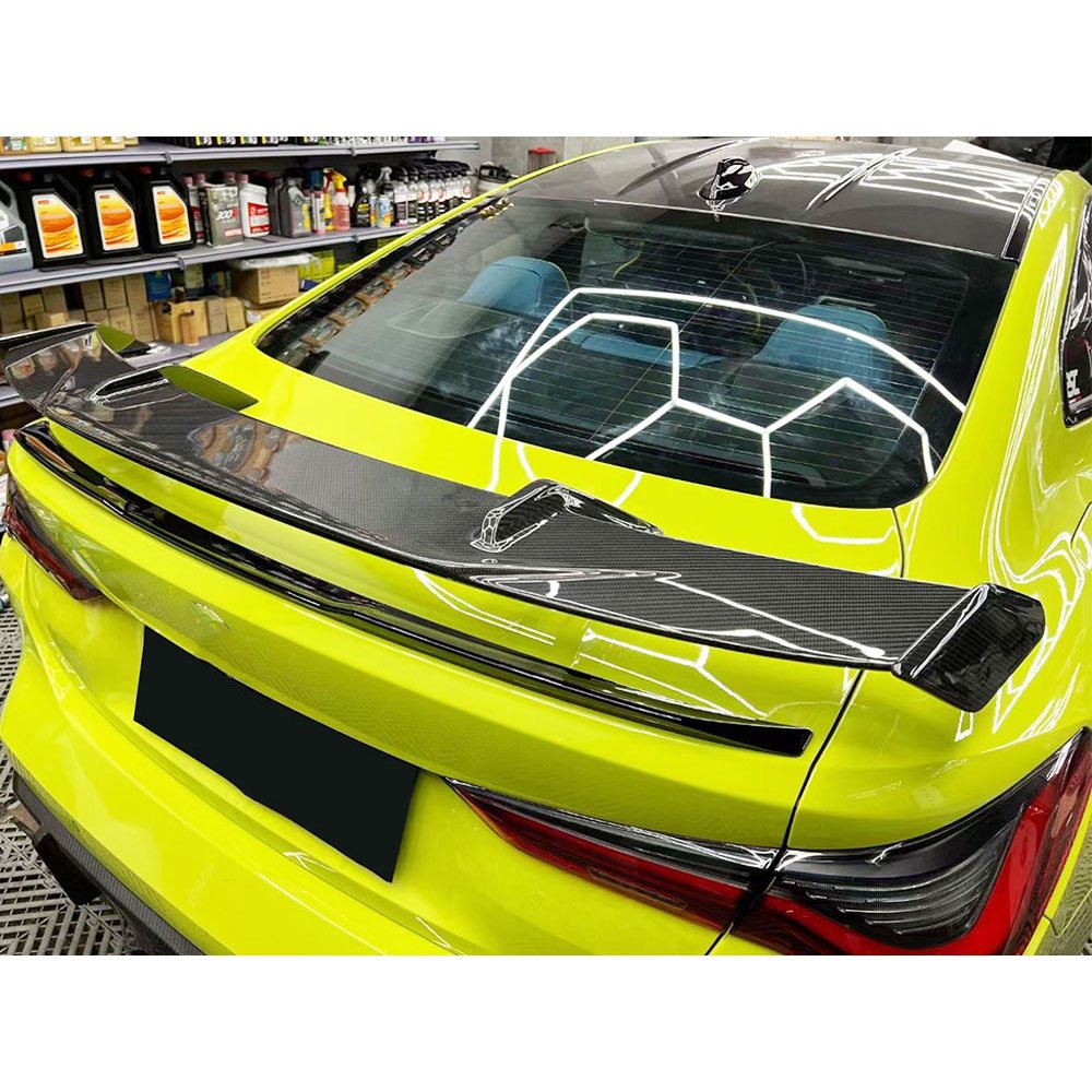 Dry Carbon Rear Boot Wing Trunk Spoiler for BMW M1 M3 M4 M5 M6 G22 G23 G80 G82 G14 F32 F36 2021+ - Image 5