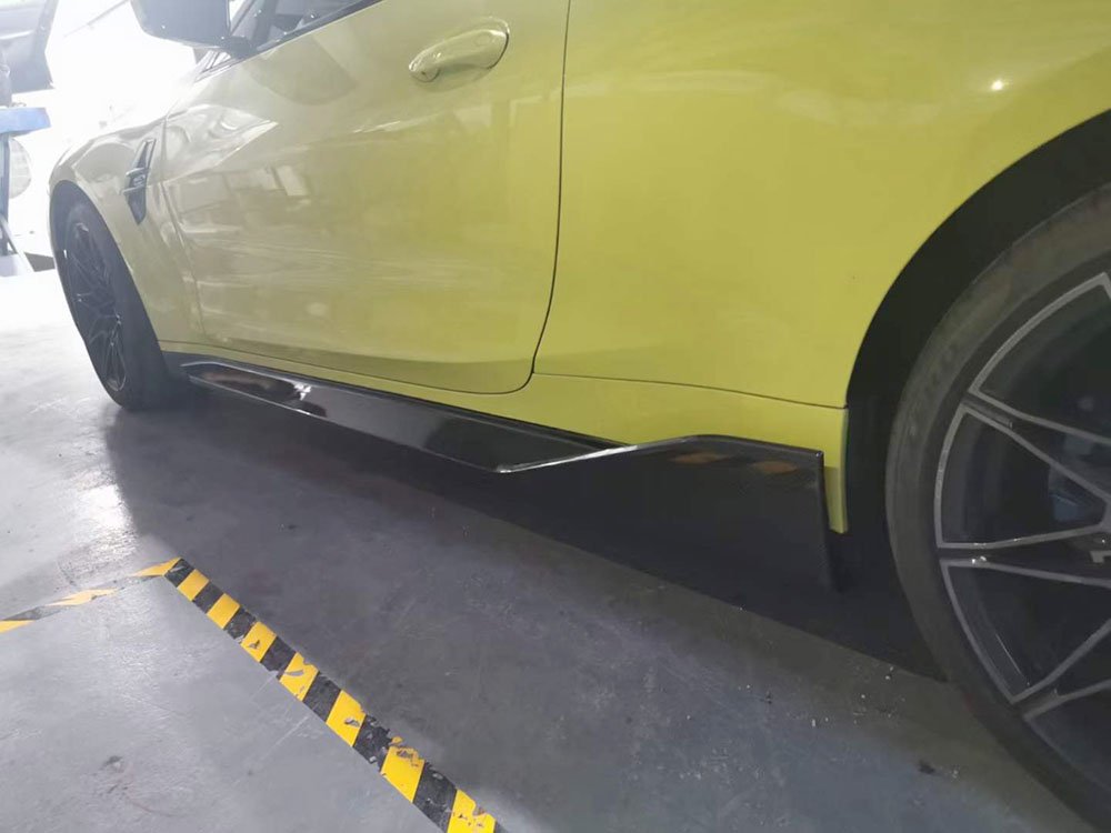 Dry Carbon Front Side Rear Bumper Lip Spoiler Trunk Wing Body Kits for BMW G80 M3 G82 G83 M4 2021 + - Image 3