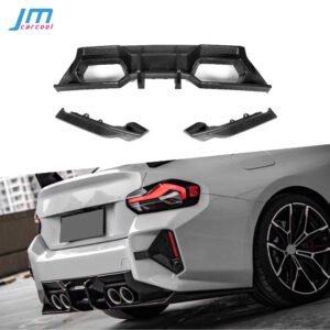 Dry Carbon Rear Bumper Lip Diffuser with Splitter for BMW 2 Series G87 M2 2023+